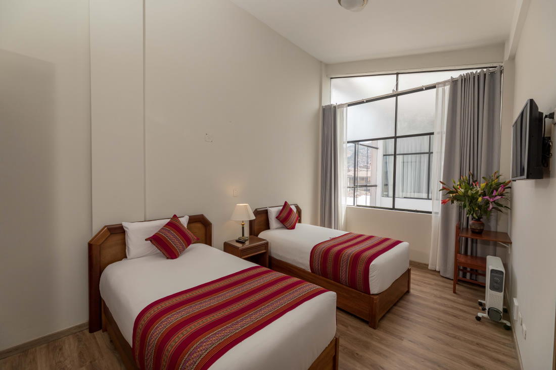 Habitación Doble Estandar dos camas - Quechua Plaza Hotel